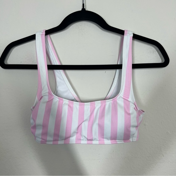 Target x Stoney Clover Lane Pink Striped Bikini Top - Picture 8 of 8